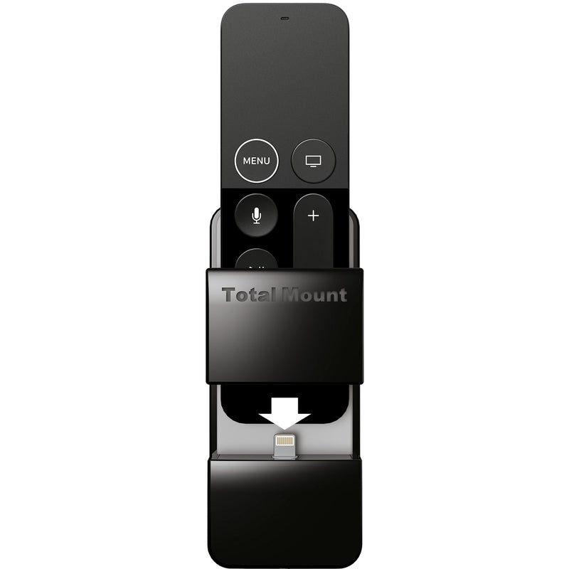 TotalMount Remote Holder for Apple TV (Safeguards Black Apple TV Remote Controls) - Image 1